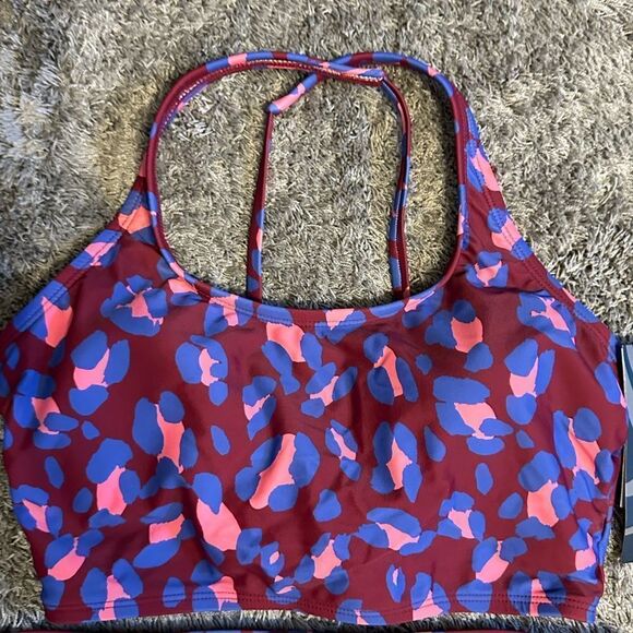 Women's Leopard Print High Waisted Bikini Set NWT Size Medium - Picture 10 of 11